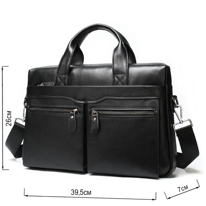 Сумка Vintage Черная (14579) изображение 3