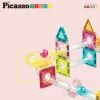 Конструктор Picasso магнитный Tiles Mini Diamond Marble Run Track Set 60 деталей (817338028299) изображение 6