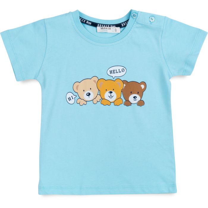 Набор детской одежды Breeze с мишками (19300-86B-blue) изображение 2