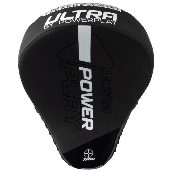 Лапы боксерские PowerPlay 3044 Pro Carbon Ultra Series Чорно-Білі (PP_3044_Bl/White) изображение 2