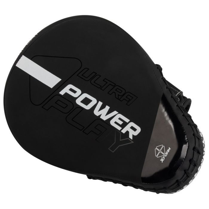 Лапы боксерские PowerPlay 3044 Pro Carbon Ultra Series Чорно-Білі (PP_3044_Bl/White) изображение 4