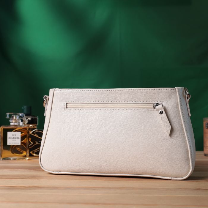 Сумка Shvigel Из натуральной кожи Бежевая (22835) изображение 10