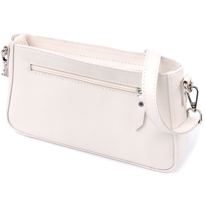 Сумка Shvigel Из натуральной кожи Бежевая (22835) изображение 2