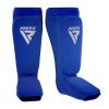 Захист гомілки і стопи RDX Shin Instep Foam Blue/White L (HYP-SIUW-L)