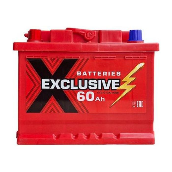 Акумулятор автомобільний EXCLUSIVE 60Ah (+/-) (500EN) (059 311)