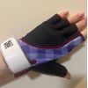 Перчатки для фитнеса MadMax MFG-911 Nine-eleven Black/perpito L (MFG-911-PEP_L) изображение 2