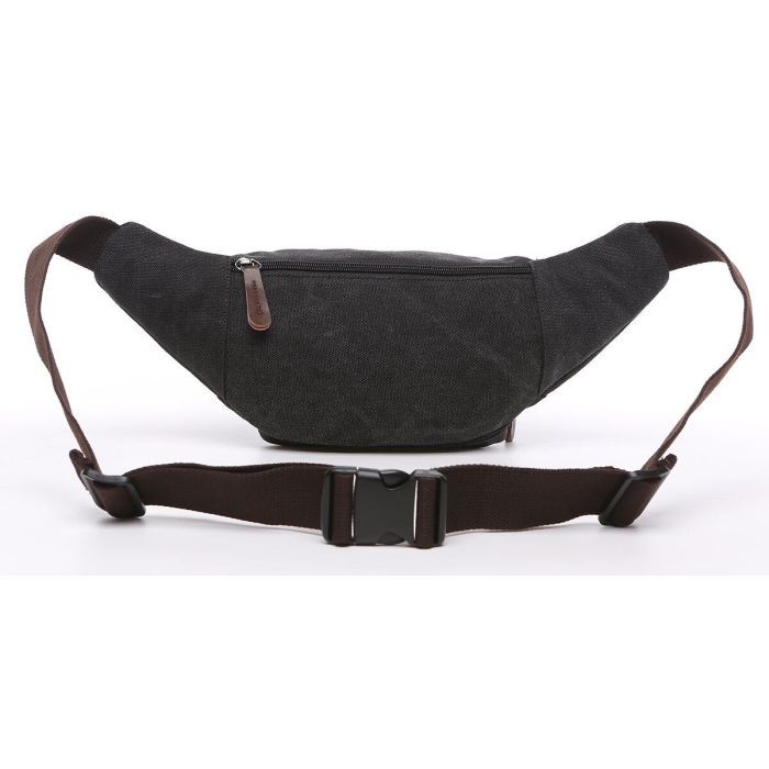 Сумка Vintage Текстильная Черная (20085) изображение 8