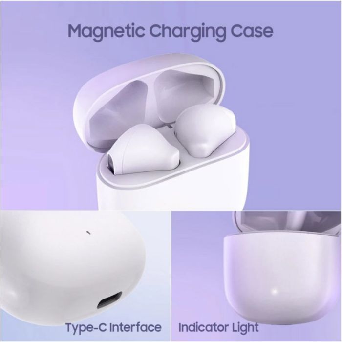 Наушники Xiaomi TWS MiiiW TWS Wireless Earbuds Marshmallow White (MWTW03) изображение 5