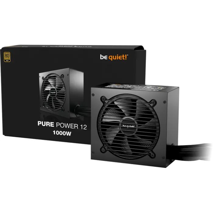Блок питания Be quiet! 1000W PURE POWER 12 (BP005EU) изображение 3