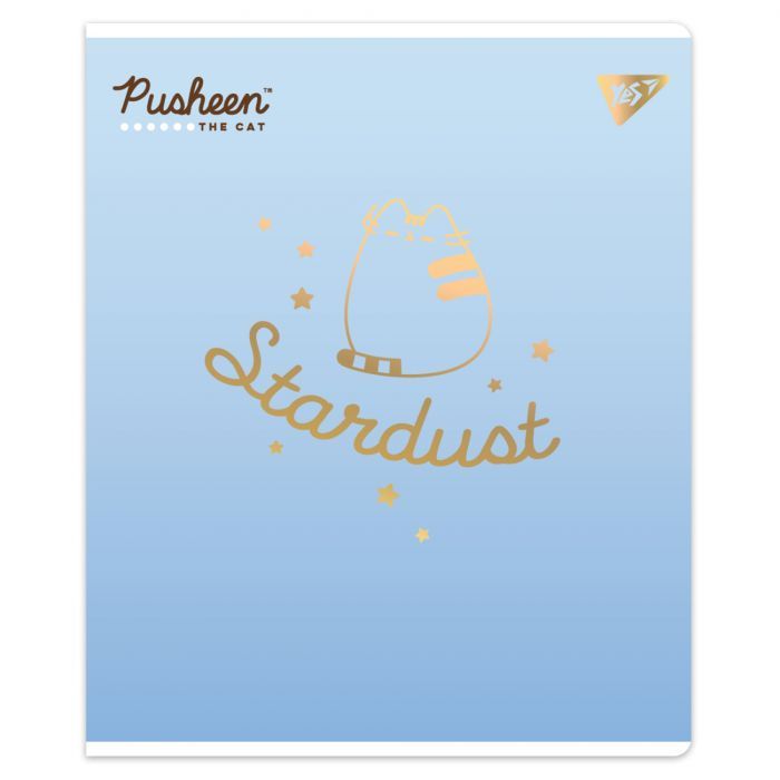 Тетрадь Yes Goldstar Pusheen А5 24 листа клетка (767538) изображение 4