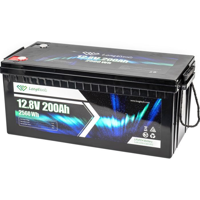 Батарея LiFePo4 Longttech 12.8V - 200Ah (LAR12200-G4D-R32) изображение 4