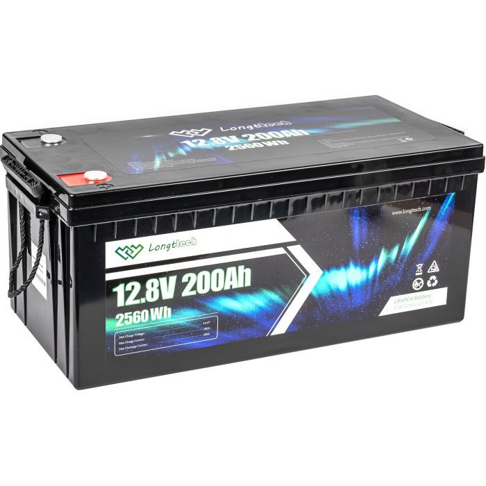 Батарея LiFePo4 Longttech 12.8V - 200Ah (LAR12200-G4D-R32) изображение 5
