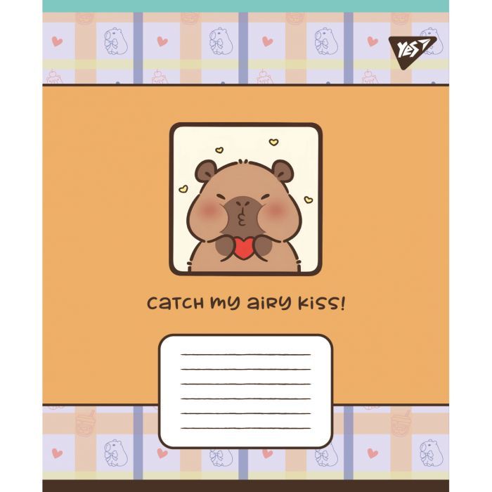 Тетрадь Yes Capy vibes А5 18 листов линия (767954) изображение 6