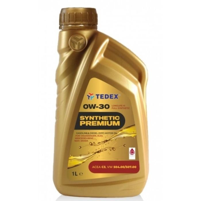 Моторное масло TEDEX SYNTHETIC PREMIUM SM/CF/EC 0W30 1л