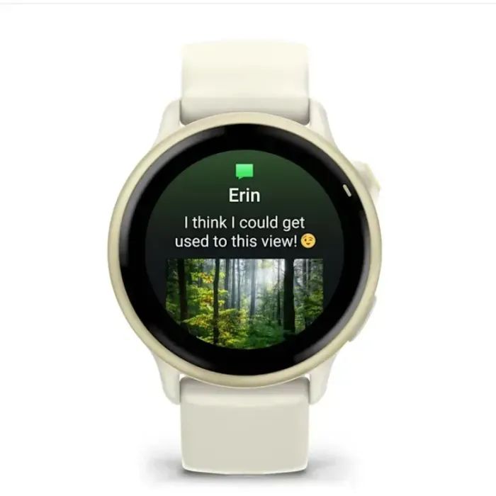 Смарт-часы Garmin vivoactive 6, Bone/Lunar Gold, GPS смарт-годинник (010-02985-01) изображение 2
