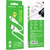 Дата кабель USB 2.0 AM to Lightning 1.0m 2.4A PVC BX43 white BOROFONE (6931474735584) изображение 3