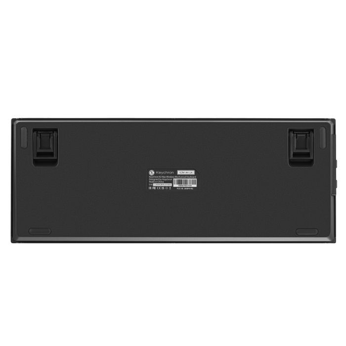 Клавіатура Keychron K2 Max K Super Brown White Led QMK Wireless/Bluetooth/USB-А UA Black (K2M-A3-UA) зображення 3