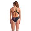 Купальник Arena One Stream Swimsuit 008953-560 чорний, рожевий 36 (3468337505549) зображення 2