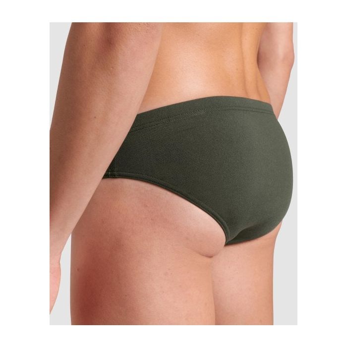 Плавки Arena Team Swim Briefs Solid 004773-660 оливковий 100 (3468337523321) зображення 5