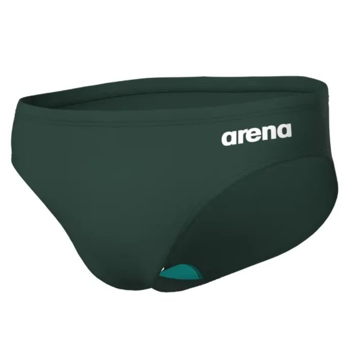 Плавки Arena Team Swim Briefs Solid 004773-660 оливковий 100 (3468337523321) зображення 7