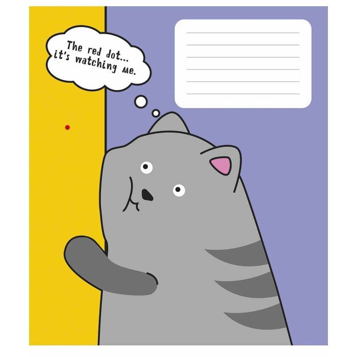 Зошит Школярик Animal's memes 12 аркушів лінія (012-3567L) зображення 3