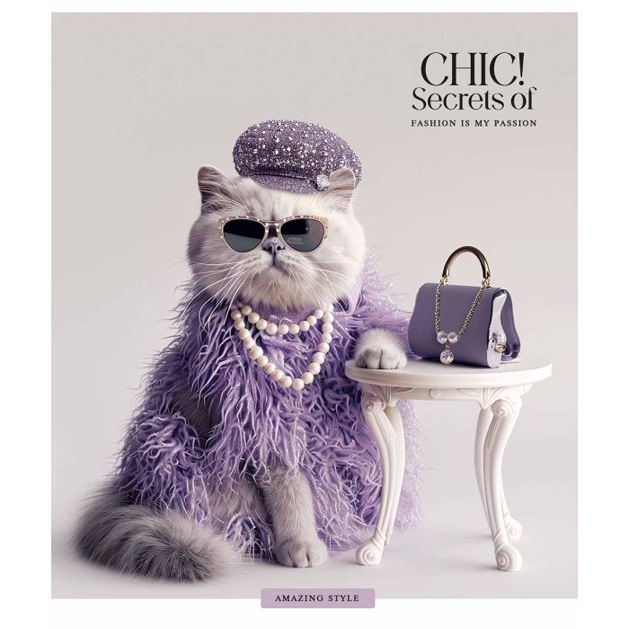 Зошит Школярик Fashion chic 36 аркушів клітинка (036-3458K) зображення 5