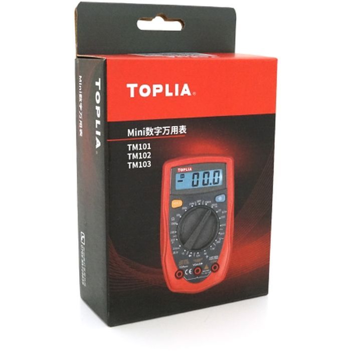 Цифровой мультиметр Voltronic TOPLIA TM103 V, A, R (TM103) изображение 4
