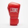 Боксерские перчатки Leone GN111 The Greatest Red 10 унцій (GN111_Red_10oz) изображение 4