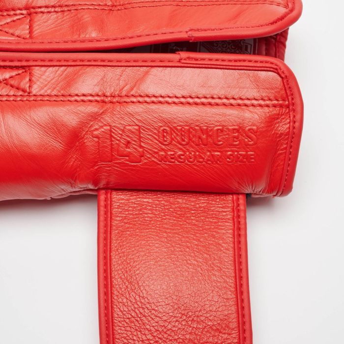 Боксерские перчатки Leone GN111 The Greatest Red 10 унцій (GN111_Red_10oz) изображение 8