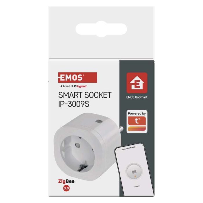 Умная розетка WIFI P5533 GoSmart, ZigBee 3.0, IP44 EMOS (P5533) изображение 9