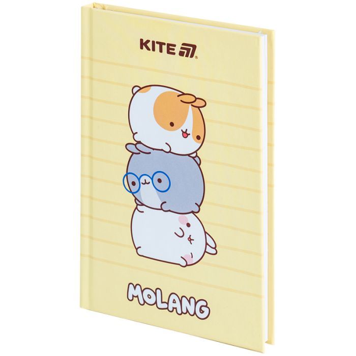 Блокнот Kite А6 Molang, твердая обложка, 80 листов, клетка (ML25-199) изображение 2