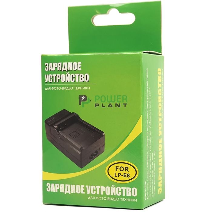 Зарядное устройство для фото PowerPlant Canon LP-E8 Slim (DVOODV2255) изображение 4
