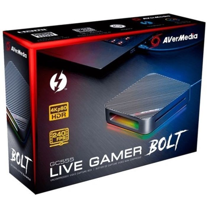 Устройство захвата видео AVerMedia Live Gamer Bolt GC555 Black (61GC555000A9) изображение 5
