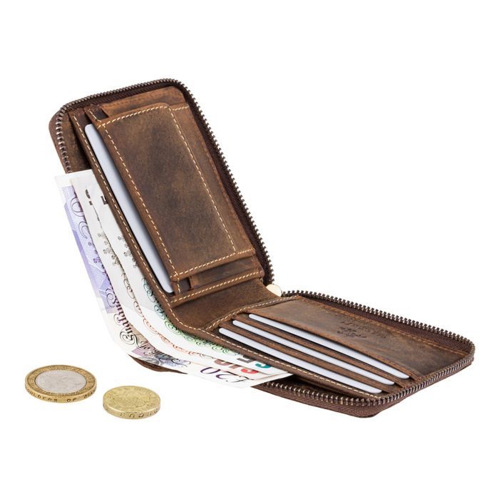 Гаманець Visconti 702 Bullet Oil Green (702 OIL GRN) зображення 4