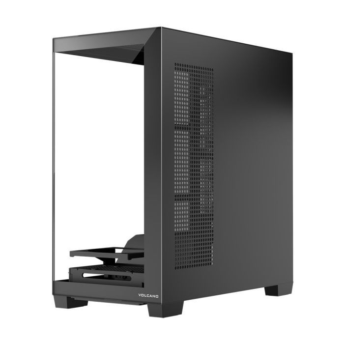 Корпус Modecom VOLCANO STELLAR MIDI w/o fans BLACK (AT-STELLAR-NF-0000-10) зображення 3