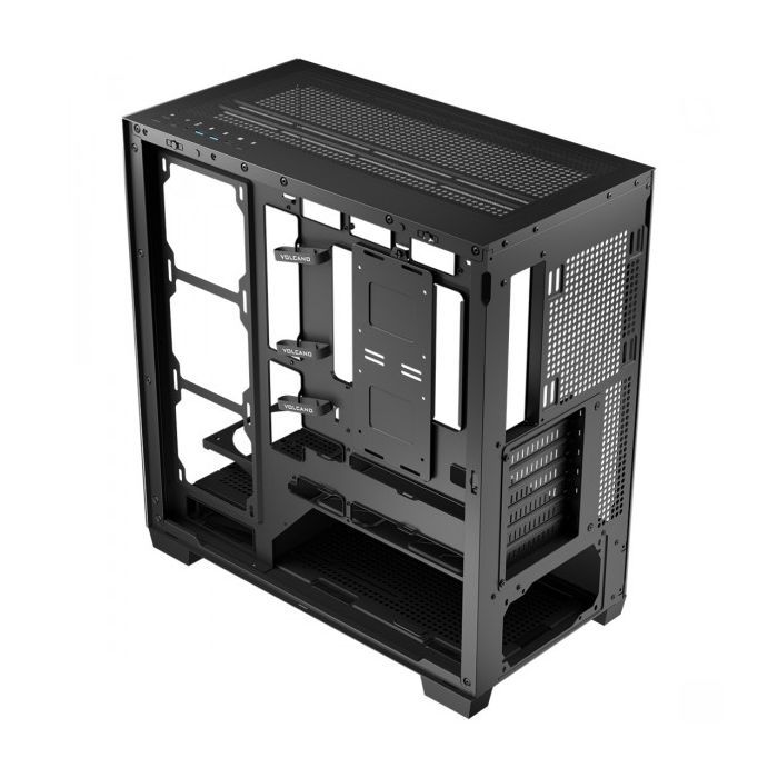 Корпус Modecom VOLCANO STELLAR MIDI w/o fans BLACK (AT-STELLAR-NF-0000-10) зображення 7