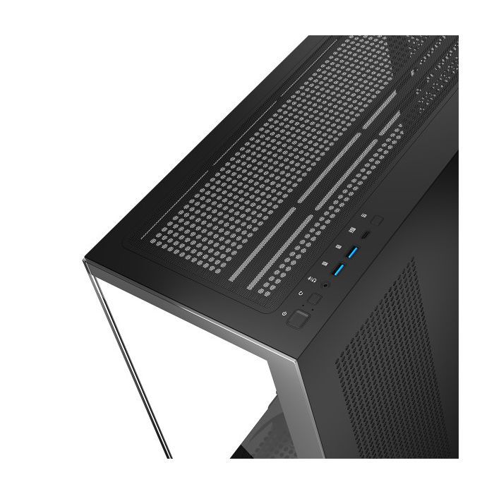 Корпус Modecom VOLCANO STELLAR MIDI w/o fans BLACK (AT-STELLAR-NF-0000-10) зображення 9