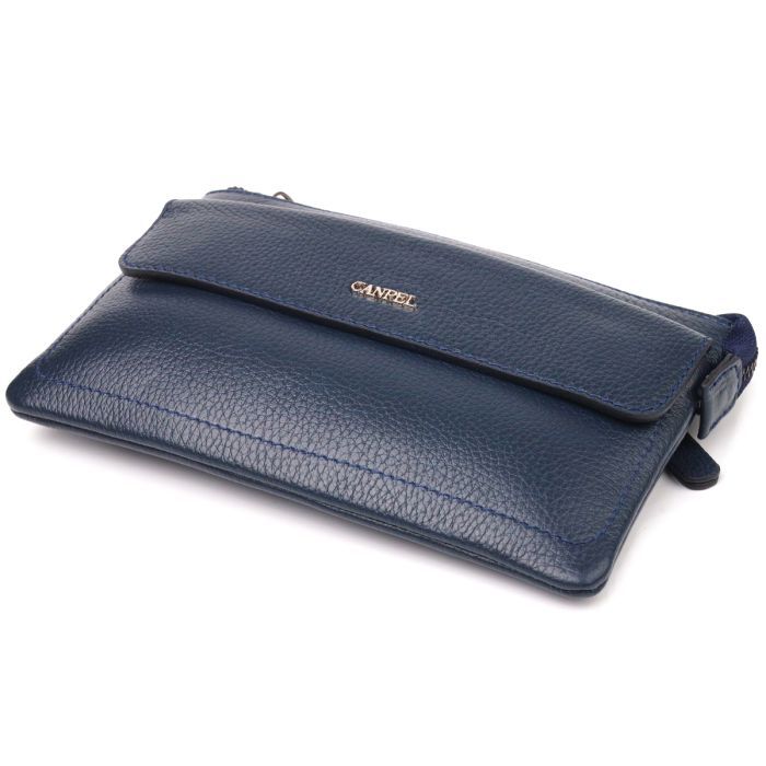 Сумка Canpellini Из натуральной кожи Синяя (21545) изображение 5