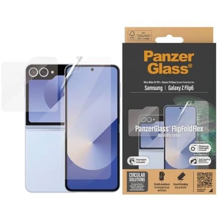 Скло захисне PANZERGLASS Samsung Galaxy Flip6 Glass & Film (PG_7370)