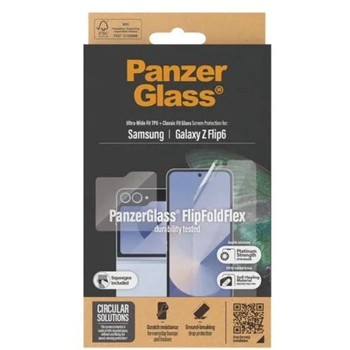 Скло захисне PANZERGLASS Samsung Galaxy Flip6 Glass & Film (PG_7370) зображення 4
