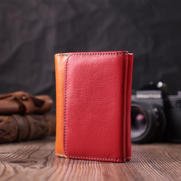 Гаманець ST Leather З натуральної шкіри Різнокольоровий (22498) зображення 8