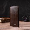 Кошелек Canpellini Без застежки из натуральной кожи Коричневый (21903) изображение 8