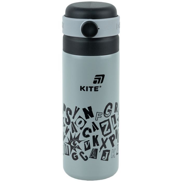 Термос Kite 500 мл, сірий (K25-1222-2)