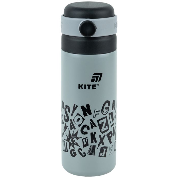 Термос Kite 500 мл, чорний (K25-1222-3)