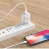 Дата кабель USB 2.0 AM to Micro 5P 1.0m 2.4A silicone white Denmen (DM-D06V-WH) изображение 3