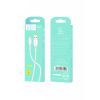 Дата кабель USB 2.0 AM to Micro 5P 1.0m 2.4A silicone white Denmen (DM-D06V-WH) изображение 4