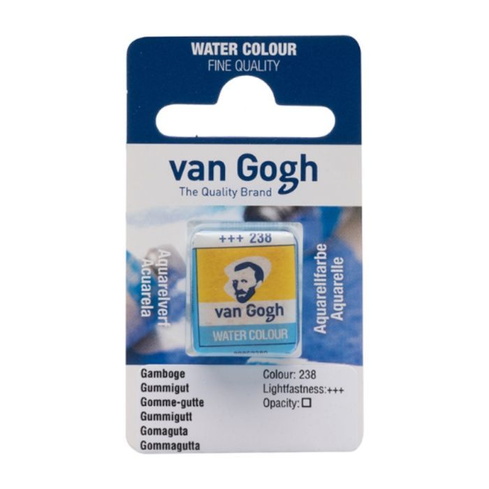 Акварельні фарби Royal Talens Van Gogh (238), Гумігут, кювета (8712079419035)