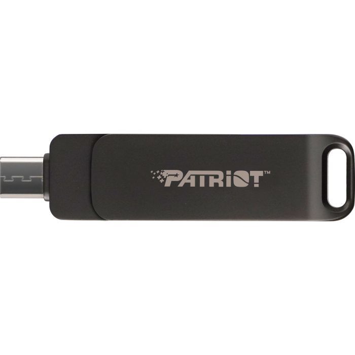 USB флеш накопичувач Patriot 64GB Rage R550 Matte Black USB/Type-C 3.2 (PE64GR550DSAD) зображення 4