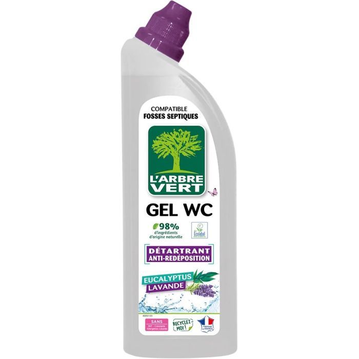 Средство для чистки унитаза L'Arbre Vert Лаванда и эвкалипт 750 мл (3450601045738) > цены в Киеве и Украине Средство для чистки унитаза L'Arbre Vert Лаванда и эвкалипт 750 мл (3450601045738)
