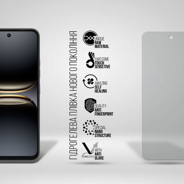 Плівка захисна Armorstandart hydrogel Matte Tecno Spark Go 2 4G (ARM87118) зображення 2